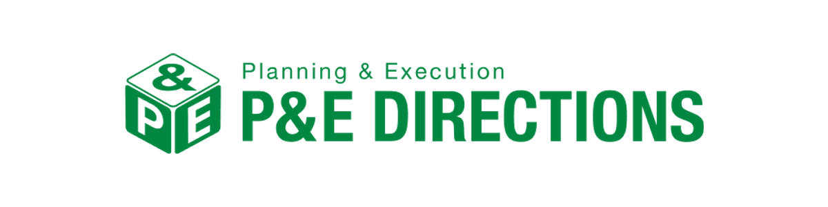 P&E Directionsのロゴ